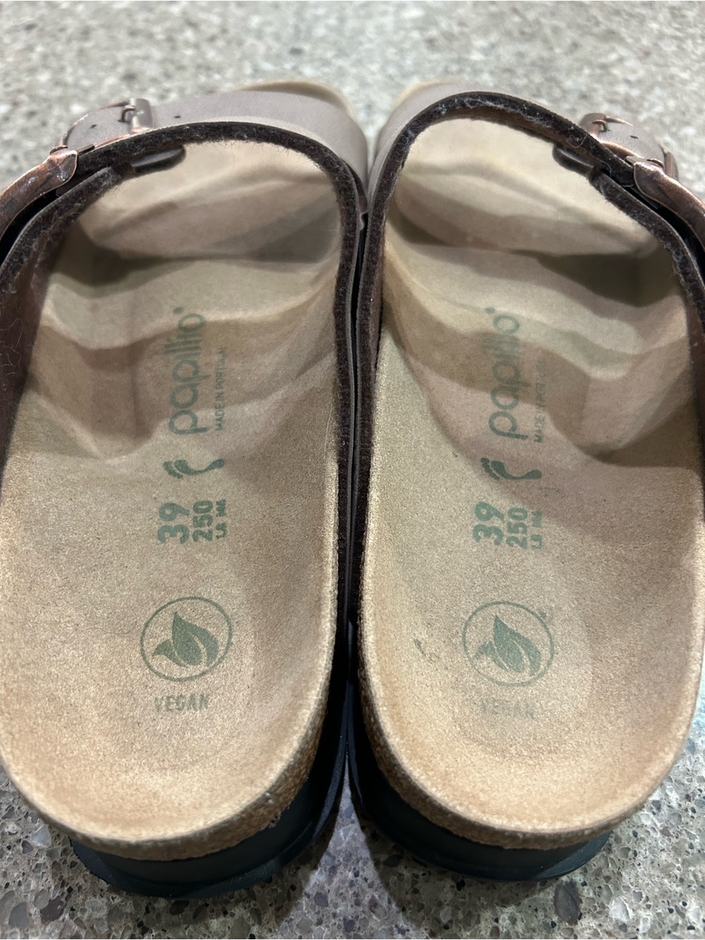 Papillio Double Strap Slide Sandals - Picture 3 of 8